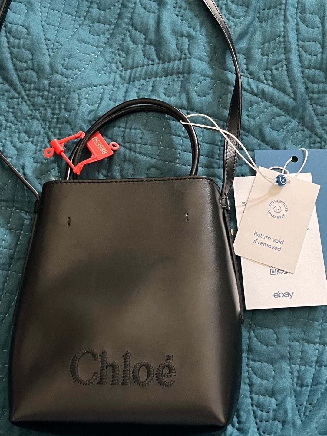 Leather Handbag Chlo Black In Leather - 66224790,